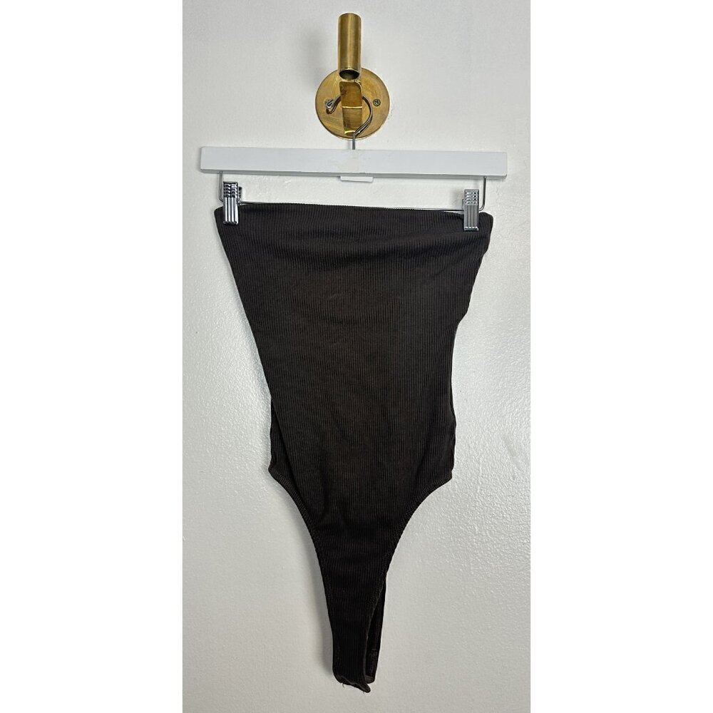 CITIZENS OF HUMANITY Sloane Bodysuit in Fig Size X-Small - Picture 2 of 6